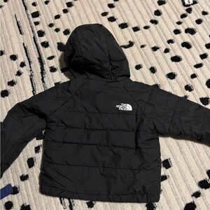 The North Face Black Reversible winter coat